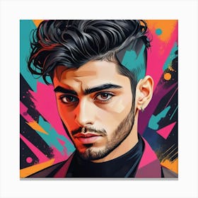 Zayn Malik Ar2 Canvas Print