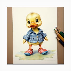 Ducky 37 Canvas Print