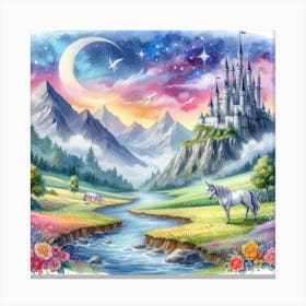 Fairytale Castle 5 Canvas Print