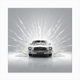 Mercedes Benz Sl Canvas Print