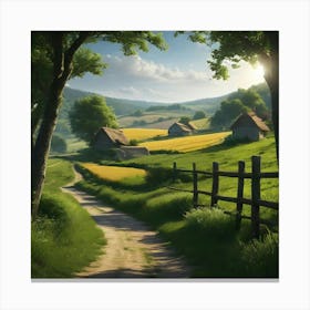 Country Road 12 Canvas Print