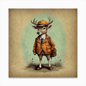 Deer Hunter 1 Canvas Print