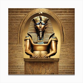 Pharaoh Tutankhamen Canvas Print