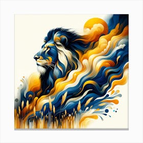 Lion 03 Canvas Print