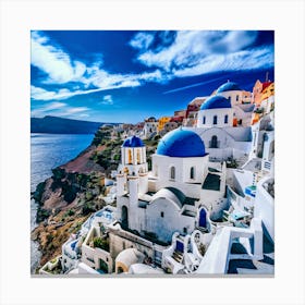 Oia, Greece 6 Canvas Print