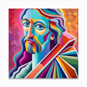 Christ Carrying The Cross Canvas Print