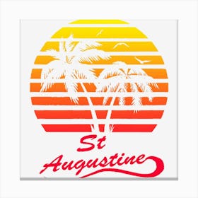 St Augustine (2) Canvas Print