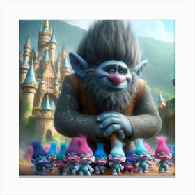 Trolls 3 Canvas Print