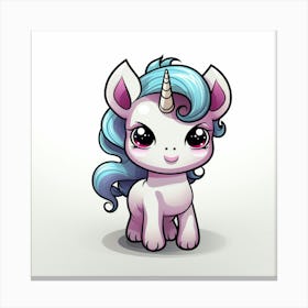 Cute Unicorn 765 Canvas Print