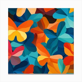 Colorful Butterflies 36 Canvas Print