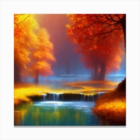 Autumn Forest 30 Canvas Print