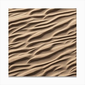 Realistic Sand Flat Surface Pattern For Background Use Trending On Artstation Sharp Focus Studio Canvas Print