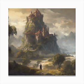 Fantasy Castle 65 Canvas Print