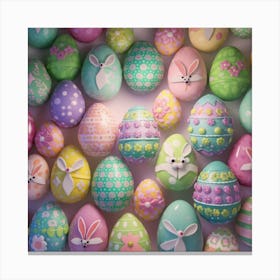 Easter Eggs Canvas Print