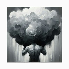 Heavy Burden In My Head Canvas Print