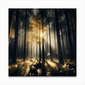 Dark Forest 21 Canvas Print