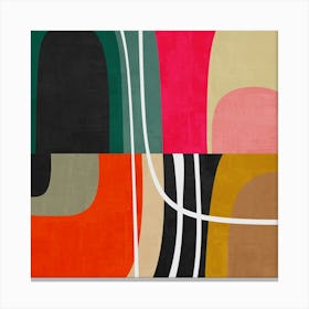 Mid Century Modern Canvas Print