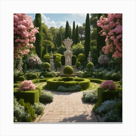 beautiful symmetry Canvas Print