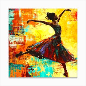 Dancing Mania - Dance Hall Canvas Print