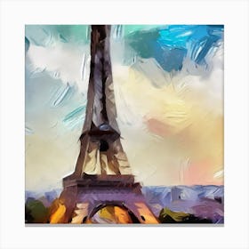 Eiffel Tower Paris Canvas Print