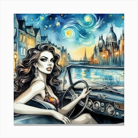 London Cityscape Canvas Print