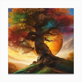 Tree Of Life 217 Canvas Print