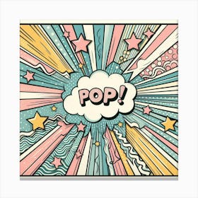 Pop Art 6 Canvas Print