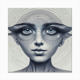 Ethereal Woman 2 Canvas Print