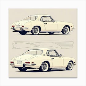 Mercedes Benz 300sl Canvas Print