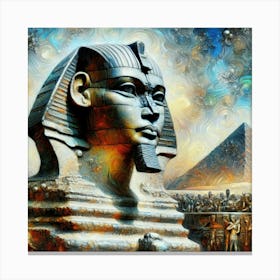 Sphinx, Egypt 3 Canvas Print