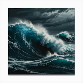 Ocean Waves 32 Canvas Print