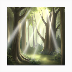 Forest Dawn Canvas Print