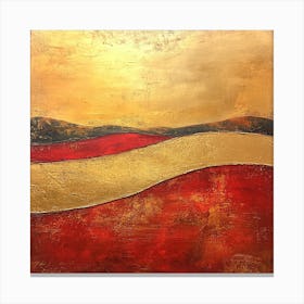 Abstract Landscape Painting Canvas Print