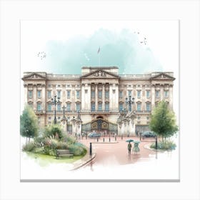 Buckingham Palace 1 Canvas Print