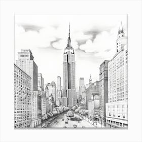 New York City 9 Canvas Print