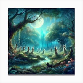 Fairy Forest 25 Canvas Print