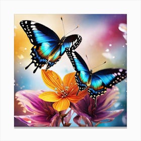 Butterfly Painting 49 Canvas Print