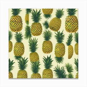 Pineapples Canvas Print