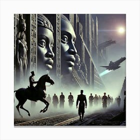 Nubian Apocalypse Now Canvas Print