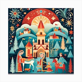 Nativity Scene 18 Canvas Print