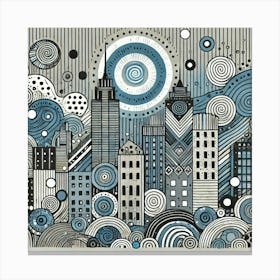 Cityscape 20 Canvas Print