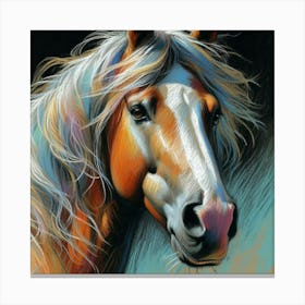 Horse Portrait Canvas Print
