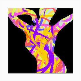 Soul silhouette Canvas Print