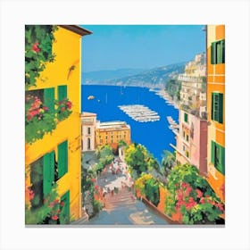 Sorrento Italy Vintage Travel Poster Art Print San Giovanni Canvas Print