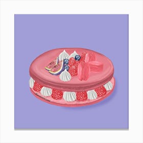 Pink Cake Canvas Print