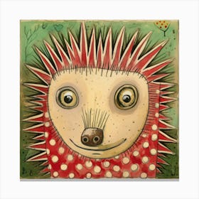 Abstract Hedgehog 2 Canvas Print