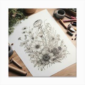 Wildflowers Canvas Print