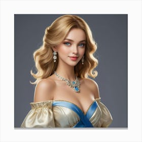 Cinderella 32 Canvas Print