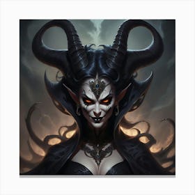 Demon 4 Canvas Print