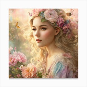 Fairytale Girl 7 Canvas Print